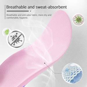 Semelles orthopédiques en mousse à mémoire de forme TPU EVA avec soutien de la voûte plantaire pour pieds plats, hallux valgus et voûtes plantaires élevées, avec amorti antichoc - Product Image 4