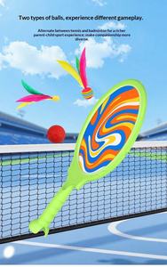 <span class=keywords><strong>ชุด</strong></span><span class=keywords><strong>แบดมินตัน</strong></span><span class=keywords><strong>เด็ก</strong></span> Terrabond สำหรับขายส่งข้ามพรมแดน สีและโลโก้ปรับแต่งได้ ของเล่นกีฬากลางแจ้งสำหรับเด็กและผู้ปกครอง เล่นสนุกแบบอินเทอร์แอคทีฟ เหมาะสำหรับทุกวัย - Product Image 6