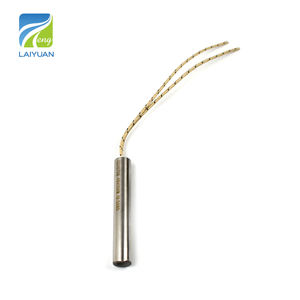 Laiyuan 48V 150W 12.5 * 80mm SUS304電気発熱体モールドカートリッジヒーター、内部リード線付き - Product Image 1