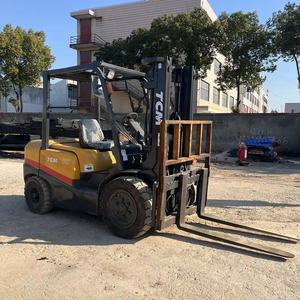 Carretilla elevadora usada TCM 3T 3Ton Japón tipo pequeño FD30 versátil para el Hogar granja jardín tienda precio barato - Product Image 2