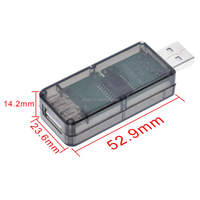 Isolator daya Audio sinyal Digital terisolasi USB ke USB ADUM3160 12Mbps 1.5Mbps