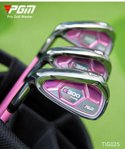 Ensemble complet de clubs de golf pour femmes gauchères PGM LTG025 avec <span class=keywords><strong>driver</strong></span> en titane, poignée en caoutchouc, tiges en graphite et en acier, et sac de golf - Product Image 6