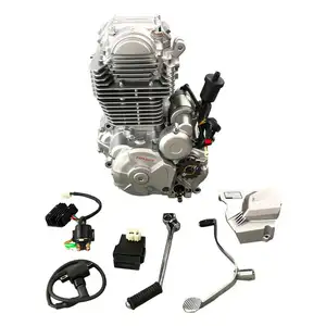 ZS 300cc motor tek silindirli 4 zamanlı hava soğutmalı 16kw PR300 motor için bajaj yamamha