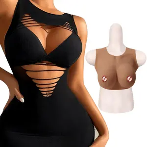 Artificial Fake Boobs Transgender Shemale Fake Silicon Chest B C D E G S Cup Adult Big Tits Silicone Breast Form Crossdress