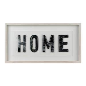 <span class=keywords><strong>Effet</strong></span> <span class=keywords><strong>Marbre</strong></span> Texturé HOME Lettre Encadrée Décoration Murale Peintures De Paysage Élégantes - Product Image 3