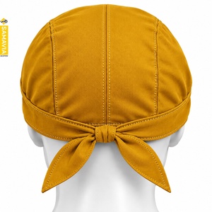 Gorro Quirúrgico SAMAVIA de Nailon Color Mostaza con Lazos Ajustables, Gorro Médico Informal para Uniformes de Salud y Accesorios - Product Image 2