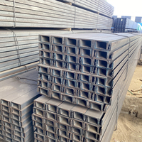 Profilé en U en acier au carbone laminé à chaud conforme aux normes EN UPN UPE, profilé en U structurel, barre en acier doux pour projets de construction