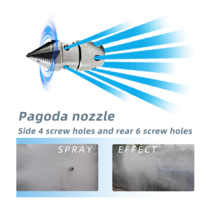 Edelstahl Mini-Kanalisation strahl düse Hoch leistungs 1/2 Innengewinde 180bar Hochdruck-Kanalreinigungs-Jetter Neuer Zustand - Product Image 3