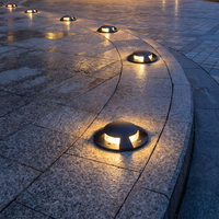 Lampe LED souterraine étanche pour extérieur, jardin, allée, cour, lampe encastrée, lampe d'escalier latérale