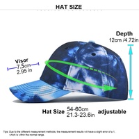 Nueva Gorra de Béisbol Tie-Dye para Hombre y Mujer, Gorra de Verano Moderna con Protección UV, Gorra de Algodón Transpirable en Varios Colores