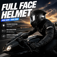 Casque de moto modulaire professionnel certifié DOT à double visière, en ABS, avec amortisseur EPS, pour course tout-terrain, rallye et karting