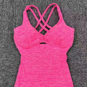 Combinaison de yoga une pièce sans manches respirante de haute qualité pour femmes actives-Body de sport - Product Image 3