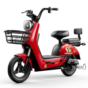 Cheap Electric Scooter with CE <b>Certification</b> Ebike 48V Lead Acid Battery Bicycle 14 Inch Smart Electric Bike - Product Image 3