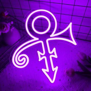 <span class=keywords><strong>Prince</strong></span> Purple Symbol Neon Signs USB Powered Regulable Music <span class=keywords><strong>Singer</strong></span> para Love Sign para dormitorio Man Cave Music Studio Party Birthday - Product Image 4