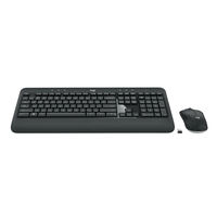 Clavier et souris sans fil Logitech MK540, taille standard, 2,4 GHz, longue durée de vie de la batterie, récepteur Unifying, pour bureau, maison, PC