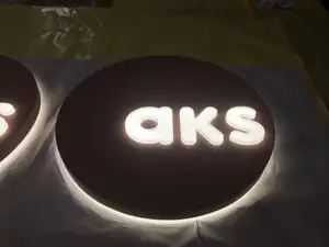 Led Box Lightbox Sign Outdoor Luminous 3D Light Box Logo Custom Letter Signs Outdoor Advertising Led Light Boxes