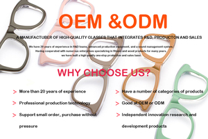 نظارات شمسية فاخرة للرجال من ماركة تير، نظارات شمسية مربعة عالية الجودة سوداء مخصصة من الأسيتات - Product Image 4