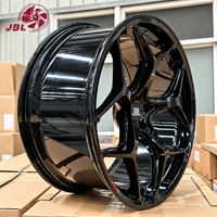 Jantes en alliage d'aluminium forgé monobloc de 16 à 24 pouces, neuves, noir brillant, 5x112 5x114.3 5x120, pour BMW Mercedes Audi