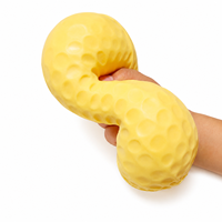 Jouet Squishy Géant Cacahuète Réaliste à Remontée Lente, Jouet Sensoriel Doux Anti-Stress à Presser 16cm 280g Pour 14 ans et plus