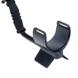 Detector de metales profesional, bobina de búsqueda de 30 cm, pantalla LCD, 6 modos, para adultos, plástico negro, resistente al agua - Product Image 4
