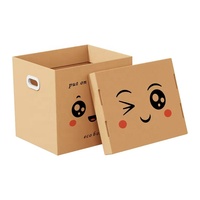 Carton d'archives de boîte de banquier d'archive de fichier de bureau ondulé de haute qualité pour le stockage et la manipulation de documents