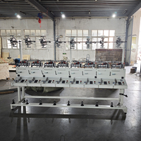 Machines textiles, machine à enrouler le fil automatique à tête à 8 broches, machine à enrouler le fil, machine à enrouler les bobines