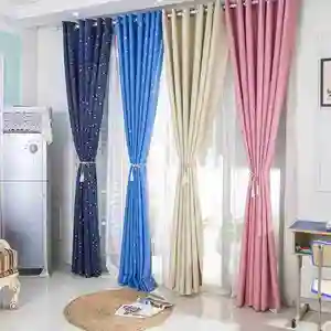 2019 Самый дешевый шторы для живых комната ткань