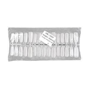 300 adet/torba Matt temizle basın tırnak ipuçları tam kapak XS/S/<span class=keywords><strong>M</strong></span>/L baz yanlış yapay tırnaklar tedarikçisi çanta şeffaf çivi - Product Image 6