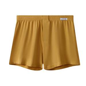<span class=keywords><strong>Calzoncillos</strong></span> Boxer Personalizables para Hombre, Tallas Grandes, Color Sólido, Cintura Elástica, Transpirables, Holgados, para Dormir - Product Image 3