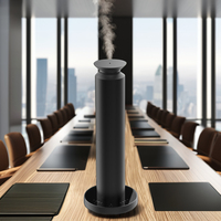 Diffuseur de parfum électrique intelligent en alliage d'aluminium de 100 ml, contrôlé par application, pour petites surfaces, machine à brume d'huiles essentielles pour la maison