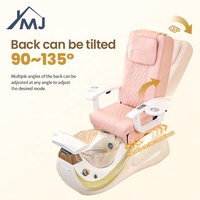 Fauteuil de pédicure et de manucure électrique avec massage et spa pour les pieds, idéal pour salon de beauté
