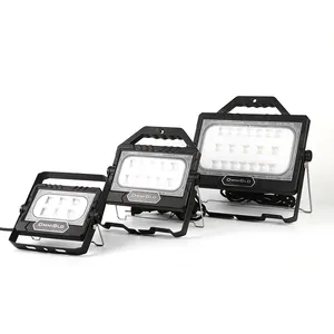 Luz portátil para trabalho led, luz de trabalho, 3000 lúmen, 23w, 220v, ac, plug-in, à prova d' água