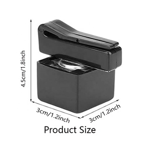 حامل طباشير سنوكر مغناطيسي قوي للبلياردو - متين ومحمول يحمي الطباشير، متوفر كطقم - Product Image 2