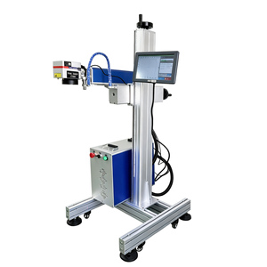 Machine de marquage laser à fibre volante CW 30W 50W, graveur laser en ligne sur convoyeur pour plastique, métal, code de date, numéro de lot - Product Image 6