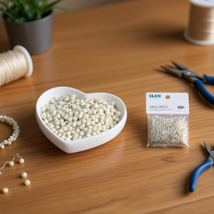 Perline Abalorios da 4mm, 50g di Perline per Creazione di Gioielli - Product Image 3