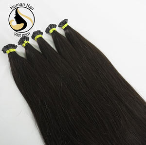 Itips-extensiones de cabello humano Remy, lazos de queratina, con punta plana U V, venta al por mayor - Product Image 5