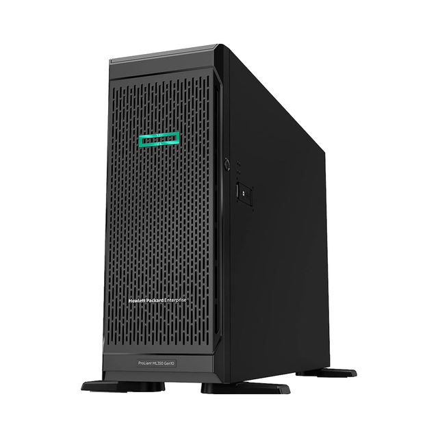 HPE ProLiant ML350 Gen10 2022 Standard Tower Server Bundle Intel Dual Xeon 6148 2.40 GHz 512GB DDR4 Memory 15.36TB in Stock