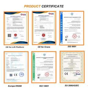 מכירת מפעל - מעלית אדם חשמלית קטנה וניידת, בעלת כושר הרמה של 300 ק\\\"ג, עם תו תקן CE - Product Image 6