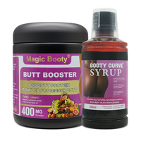 Vente en gros de sirop en poudre de protéines pour grosses fesses à base de plantes pour des fesses plus grosses Supplément pour adultes favorisant la croissance des fesses
