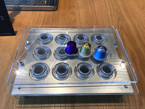 New Design Espreeso Coffee Lid Sealing <strong>Machine</strong> <strong>K</strong> <strong>Cups</strong> Coffee Pods Filling <strong>Machine</strong> Aluminium Capsule Sealing <strong>Machine</strong> - Product Image 3