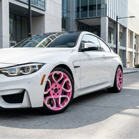 Jantes forgées monobloc personnalisées GW 19 20 21 pouces, jantes de voiture à déport profond, polies, à rebord échelonné 5x112 5x114.3 6x139.7 pour BMW M3 M4 Audi RS5