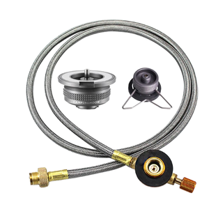 IRONDONKEY - Accesorios para Estufa de Camping Portátil de Metal, Cabezal de Estufa para Exteriores, Válvula de Inflado de Tanque de Gas, Uso en Alta Montaña - Product Image 1