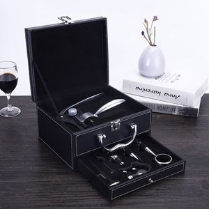 Ensemble d'outils de qualité supérieure, ouvre-bouteille automatique, tire-bouchon, coffret cadeau d'affaires pour accessoires à vin - Product Image 4