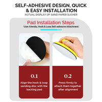Herramienta de lijado manual industrial ajustable con absorción de polvo, bloque de empuje manual para masilla, personalizable OEM, 3 años de garantía