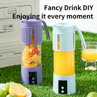 Handige Roze Groene Draagbare Single-Serve Mixer Shake Moulinex Sinaasappelsap Juicer Fruitblender