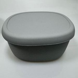 Boîte à lunch en silicone de qualité alimentaire, compatible micro-ondes et résistante à la chaleur, récipient pour aliments pour bébés, stockage hermétique, boîte bento pliable - Product Image 3