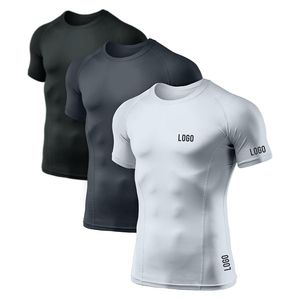 Camiseta Deportiva de Rendimiento para Hombre, Personalizada OEM, Delgada, de Secado Rápido, Ecológica, Antiarrugas, Ligera, con Impresión por Sublimación - Product Image 1