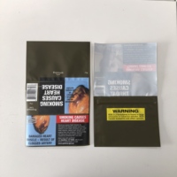 Personnalisé Imprimé 25g 50g Vide Enveloppe Rouler À La Main Fumer Tabac Sacs Simple Feuille Tabac Wraps Sac