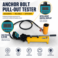 Digital Display High Accuracy 1% IP55 Protection Electric Hydraulic Anchoring Force Tester 10T-30T Pull-out Tester for