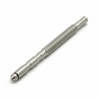 Outil de poinçonnage et de centrage en acier inoxydable de haute qualité avec corps moleté pour un perçage précis